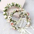 thumbnail image 2 of Toystoory ligera y no tóxica del pelo de la flor para las novias de la boda de los accesorios nupciales del pelo de la novia Kits de decoración para fiestas Beige, 2 of 6