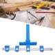 thumbnail image 1 of Guía Localizadora De Punzones Plantilla Para Herrajes Para Gabinetes Fácil De Usar Alta Precisión Grandes Posibilidades De Ajuste Para Clavijas De Madera Con Doble Tornillo De, 1 of 6