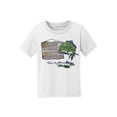 thumbnail image 1 of Gone Fishing With Daddy Kids Cotton T-Shirt - White - Small, 1 of 1