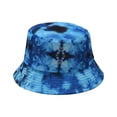 thumbnail image 2 of Sales Today Under $5 Black Fishing Cap GIJNRIUIUA Male's and Female's Casual Fisherman's Hat 3D Printed Pattern Tie Dye Double Basin Hat Outdoor Visor Summer Hats, 2 of 3
