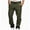 Army Green, variant on Men's Cargo Jogger Casual Pants, Large Side Pockets with Drawstring, Durable Fabric for wilderness outdoor use Black S