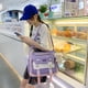 thumbnail image 5 of Bolso de mensajero Ndcxsfigh Kawaii grande púrpura para Estudiante, 5 of 8