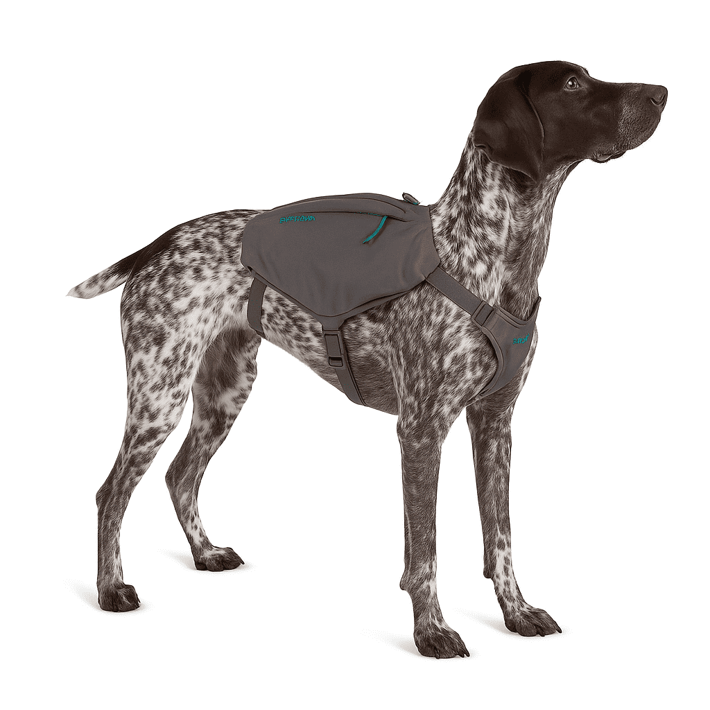 Ruffwear Switchbak Harness with Storage, Grey, Size S