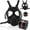 Black(full Face), variant on Gas Masks Survival Nuclear and Chemical - Reusable Full Face Respirator Gas Mask with Activated Carbon Filter