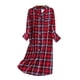 thumbnail image 1 of Pijamas de mujer de talla grande de algodón y franela gruesa de otoño e invierno, ropa de casa, 1 of 1