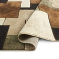 thumbnail image 3 of Home Dynamix Tribeca Mason Contemporary Geometric Area Rug, Brown/Green, 7'10"x10'6", 3 of 7