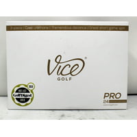 24-Count Vice Golf 3-Piece Cast Urethane Cover Golf Balls