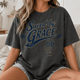 thumbnail image 4 of Lotusprint LLC Grace Inspired Christian Classic Unisex T-Shirt Comfort, Personalized Collegiate Faith Tee, 4 of 5