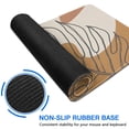 thumbnail image 6 of Long Mouse Pads for Desk,Brown Boho Line Art Plant Pattern Desk Mats on Top Of Desks, Desk Mouse Pad Extra Large with 3mm Non-Slip Base and Stitched Edge for Gaming,Office,Work,Home 31.5"x15.7", 6 of 6