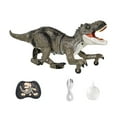 thumbnail image 4 of Trendix Remote Control Dinosaur Toy, Electric Tyrannosaurus Model, Roaring Spraying Light-Up Dino Toy Walking Joints Movable Dinosaur Model, 4 of 7
