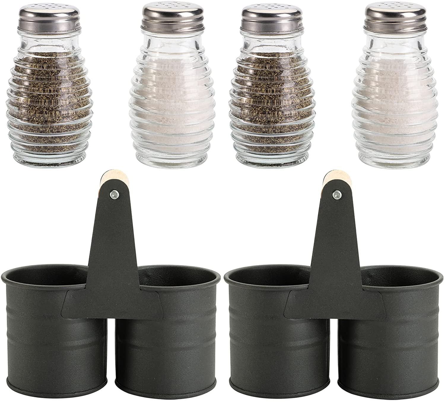 4 oz Ball Canning Jar Salt & Pepper Shaker 2-Pack 