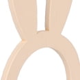 thumbnail image 4 of Decoración Para Cenas Bodas Fiestas 50 Piezas Práctico Duradero Hecho A Mano Servilletero De Conejito De Madera Lindo Para El Hogar Fiestas De Pascua Decoración ANGGREK Arte y Manualidades, 4 of 8