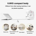 thumbnail image 5 of Foot Pedal Dual Speed \u200b\u200bControl Machine with Overlocker Home Portable Travel Sewing Machine, Easy to Use for Adults and Children, 5 of 5
