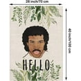 thumbnail image 2 of Hello Funny House Flag Vertical Double Sized Personalized Flag Seasonal Home Yard Outdoor Decoration 28 x 40 Inch, 2 of 6