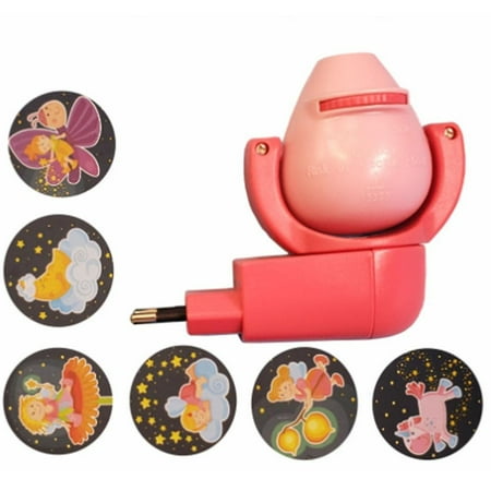

Star Moon Animal Projector Led Projector 6 Images Sensor Eu Plug Night Light For Kids Baby Bedroom Decoration-GoodPink