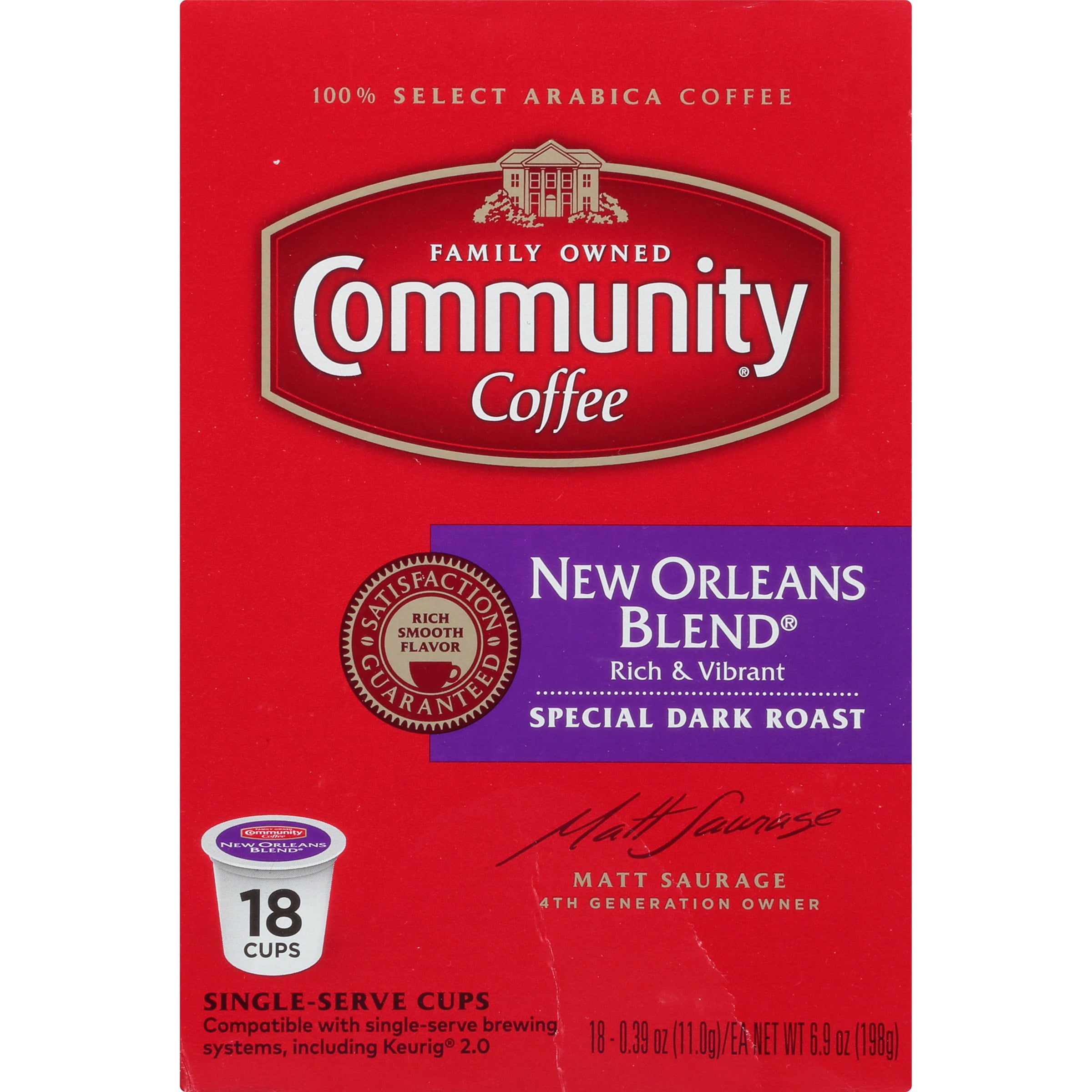 Community® Coffee New Orleans Blend® Special Dark Roast Coffee