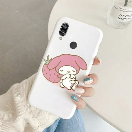 Phone Case for For Huawei P20 Lite P20 LITE 2018 Girl Anti-drop Cute Cartoon Kuromi Hello Kitty Cinnamoroll Silicone Back Cover LXY