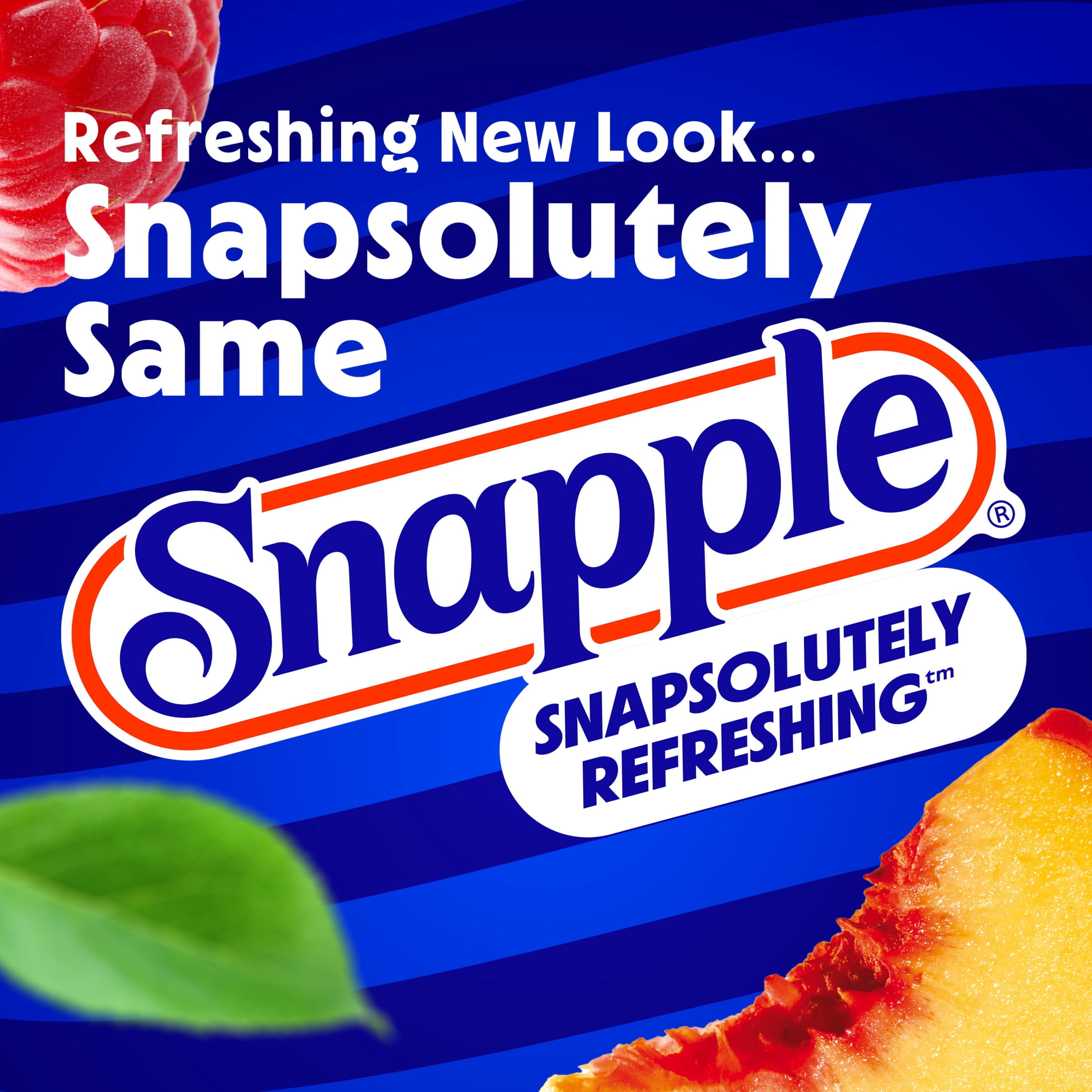 (4 pack) Snapple Apple Juice Drink, 64 fl oz, Bottle
