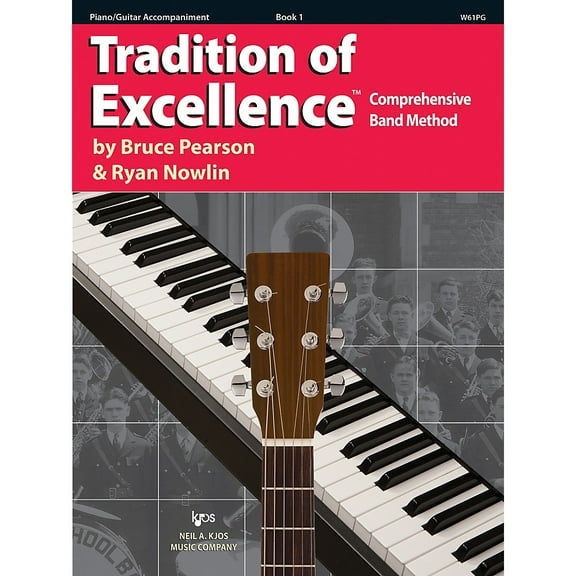 KJOS Tradition Of Excellence Book 1 for Piano/Guitar Accomp