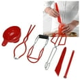 thumbnail image 3 of Canning Set, 6PCS/Set Non Slip Canning Essentials Boxed Set Food Tongs Canning Jar Lifter, For Kitchen Household, 3 of 8