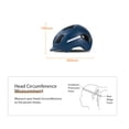 thumbnail image 1 of WEST BIKING Casco de bicicleta Resistencia al impacto Casco protector de seguridad (Azul) Ndcxsfigh Accesorios para bicicletas, 1 of 7