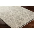 thumbnail image 3 of Hauteloom Dhruv Wool Living Room, Bedroom Area Rug - Bohemian, Transitional - High Pile - Bone, Taupe, Cloud Gray - 9' x 12', 3 of 10