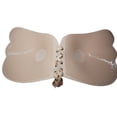 thumbnail image 3 of EFINNY Women Push-Up Backless Strapless Self-Adhesive Gel Stick Invisible Bra, 3 of 5