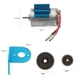 thumbnail image 5 of Juego de motor Para WLtoys 12428 12423 1/12 RC coche aleación de aluminio 540 Motor Base Motor disipador térmico cubierta reductor engranaje Motor Romacci Juego de motor, 5 of 7