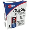 Avery Glue Stic for Envelopes, Disappearing, Permanent, 3/BX