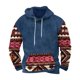 thumbnail image 2 of Sudadera con capucha para hombre, moda, estampado de movimiento, sudadera con capucha, blusa, blusa de poliéster para hombre, 2 of 3