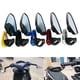 thumbnail image 3 of 2x Motorcycle Mirror Handlebar Rearview Side Mirror Sports Car Reflector Mirrors, 3 of 5