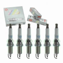 6 pc NGK 91234 Laser Iridium Spark Plugs for Ignition Wire Secondary