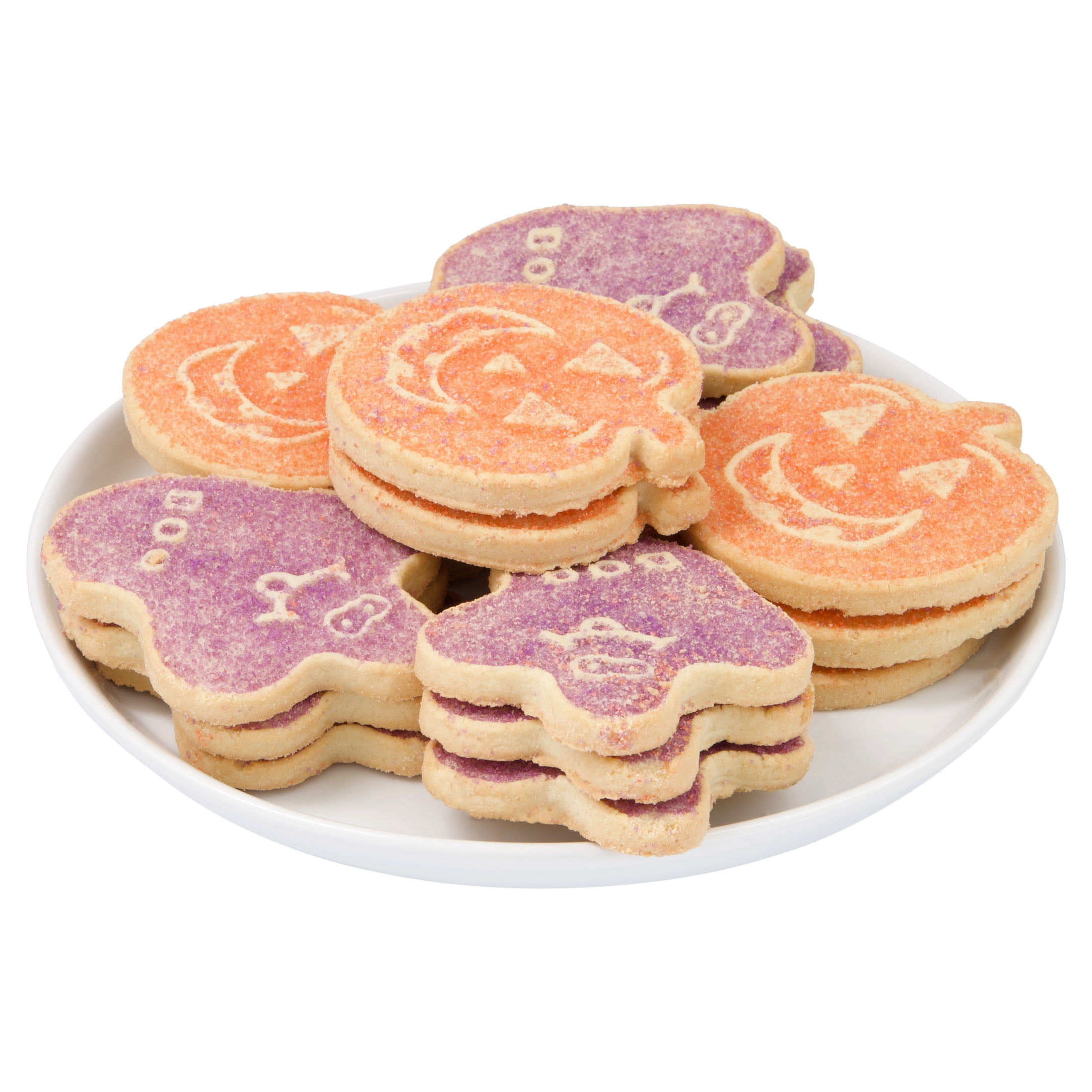 Freshness Guaranteed Halloween Shaped Sugar Cookie Platter, 22.9 oz, 24 Count