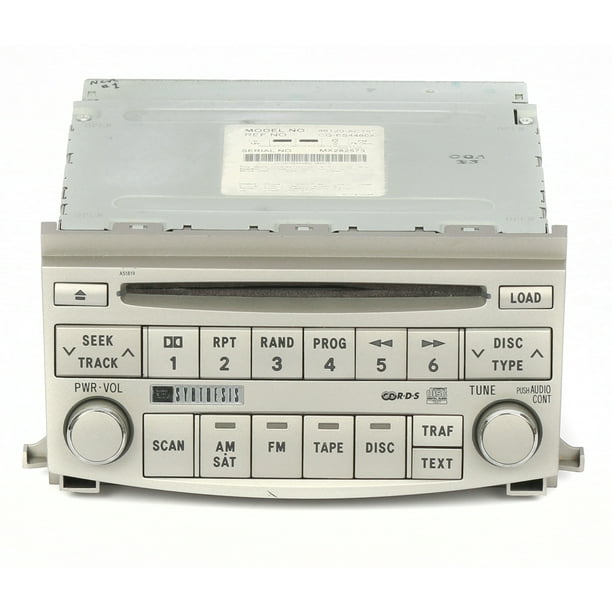 Restored 20052007 Toyota Avalon AM FM 6 Disc CD Player 86120AC150