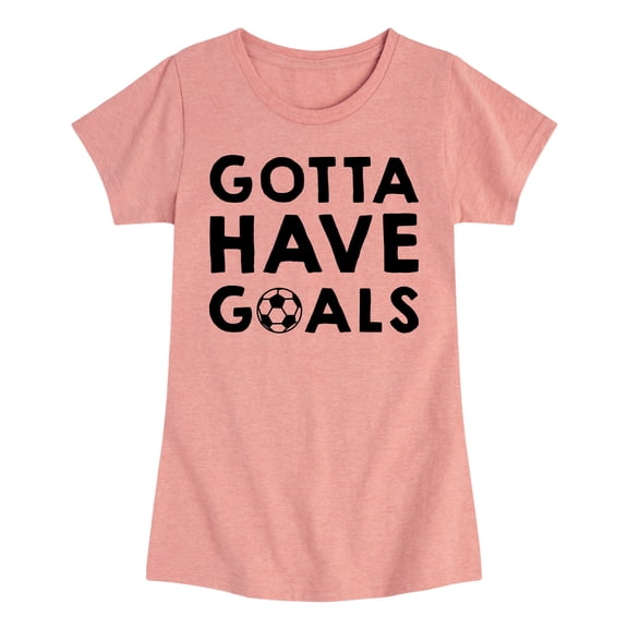 Instant Message - Gotta Have Goals Fitted Short Sleeve Graphic T-Shirt