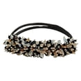 thumbnail image 2 of Fiudx Horquilla de Cristal, Elegante Recorte de Goma Elástica, Elegante Accesorio de Alambre Metálico, Pieza Decorativa de Cristal Ligera, para Uso Diario En Fiestas, Moda para Mujeres y Niñas, 33 Cm, 2 of 2
