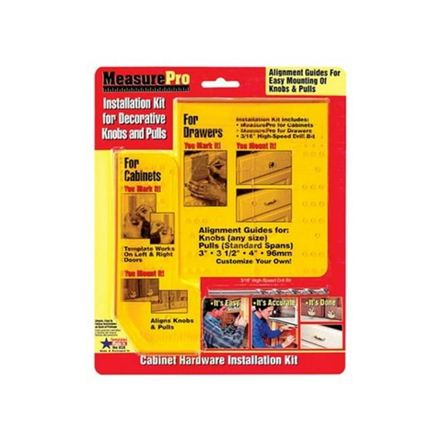 Measure Pro 37917 Installation Guide Cabinet Hardware Kit