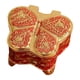thumbnail image 2 of Joyero con forma de , organizador de joyas, decoración del hogar, adorno creativo, estuche para guardar baratijas, caja para collares. Rojo dorado, 2 of 8