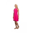 thumbnail image 3 of Women's Ruffled Sleeveless Crewneck Tank Dress, XL, Pale Purple, by Ambesonne, 3 of 3