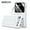 White, variant on Power Bank, 15000mAh Portable Charger with Built in Cable, 22.5W Fast Charging, 6 Outputs, Slim Travel Essential Battery Pack with LED Display, Compatible with iPhone 17/16/15/14/13, Samsung, iPad