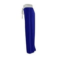 thumbnail image 5 of Womens Casual Wide Leg Sweatpants Drawstring High Waist Loose Yoga joggers Pants, 5 of 7