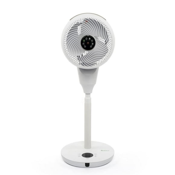 Meaco MeacoFan 1056P Circulador de aire de pedestal: potente, eficiente energéticamente, ventilador de pedestal silencioso para dormitorio, hogar y oficina, oscilante, con control remoto