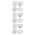 thumbnail image 1 of Yuarrent 1 Juego de suministros escolares, moldes de plantilla resistentes al desgaste para hacer álbumes de recortes de papel tipo 2 Tipo 2 3Conjunto, 1 of 6