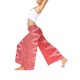 thumbnail image 5 of VISgogo Pantalones de pierna ancha de verano para mujer, pantalones sueltos sueltos de tiro medio con estampado bohemio con divisiones para yoga, playa, vacaciones VISgogo  moda, 5 of 7