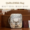 thumbnail image 7 of Xixirimido Elk Wilderness Print Bible Cover Case for Women Men, Large Bible Bag Bible Study Supplies Accessories Quilted Bible Carrying Cases with Handle Christian Gift, 7 of 7