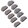 thumbnail image 1 of Zipper Stopper, Attractive Decorative Zipper Pull Replacement Glossy Appearance Small Compact Widely Applicable  For Suitcases For Bags For Clothes Colorful,Bronze,Gray,Rose, 1 of 8