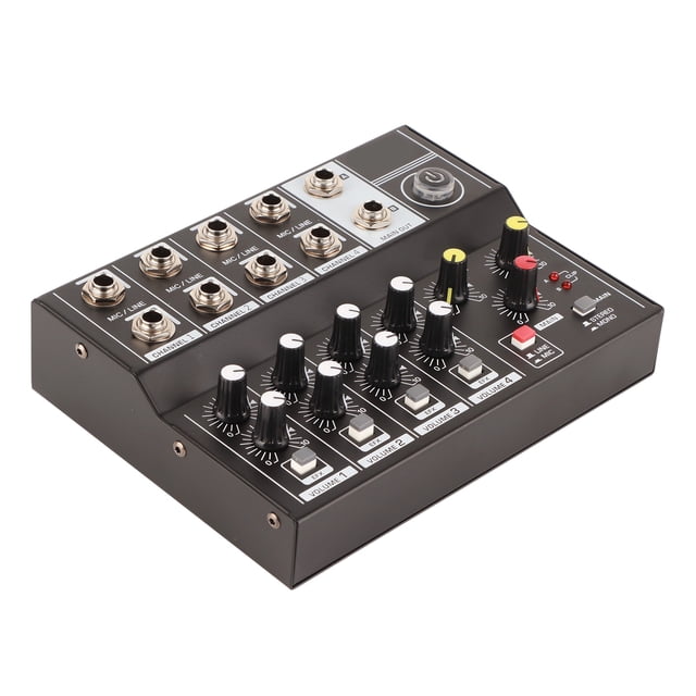 Mezclador De 8 Canales, Práctico Mezclador De Sonido Ligero Y Confiable, Para Computadoras Portátiles, Computadoras, Portátiles, Música Para Automóviles