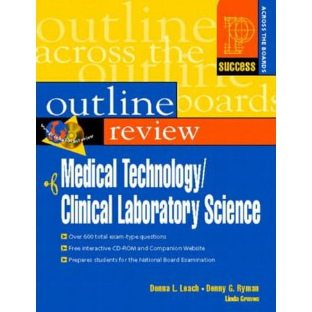Prentice Hall Health Outline Review of Medical Technology/Clinical Laboratory Science, Used [Paperback]
