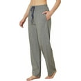 thumbnail image 5 of HiddenValor Women's Cotton Knit Loungewear Pajama Pants, 5 of 5