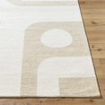 thumbnail image 5 of Mark&Day Wool Rugs, 2x3 Duc Modern Cream Area Rug, Beige Cream Carpet for Living Room, Bedroom or Kitchen (2' x 3'), 5 of 7